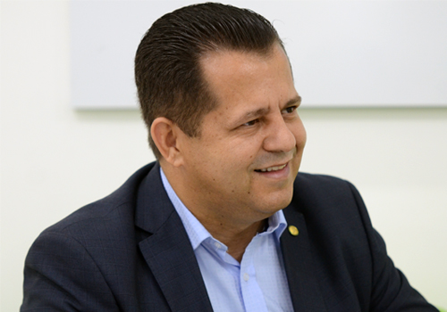 Deputado Federal Valtenir Pereira (PMDB). Foto: Luan Dourado/GazetaMT