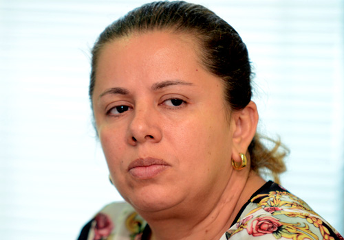 Secretária de Saúde Izalba Diva Albuquerque. Foto - Luan Dourado/GazetaMT
