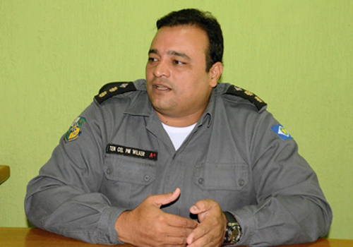 Comandante do 4&ordm; CR Pol&iacute;cia Militar. Foto: Emerson Dourado/GazetaMT