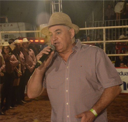Deputado Nininho participou da Expoguira em 2017. Foto: Marco Aur&eacute;lio/GazetaMT
