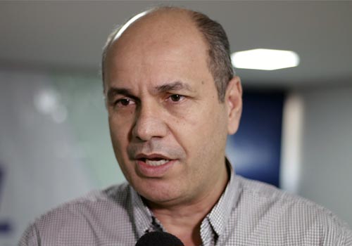 Neles Valter Ferreira de Farias, presidente da CDL. Foto: Luan Dourado/GazetaMT