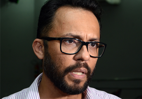 Juliano Almeida disse que recorreu &agrave; C&acirc;mara para ver se a Comiss&atilde;o &eacute; recebida pelo prefeito. Foto: Luan Dourado/GazetaMT