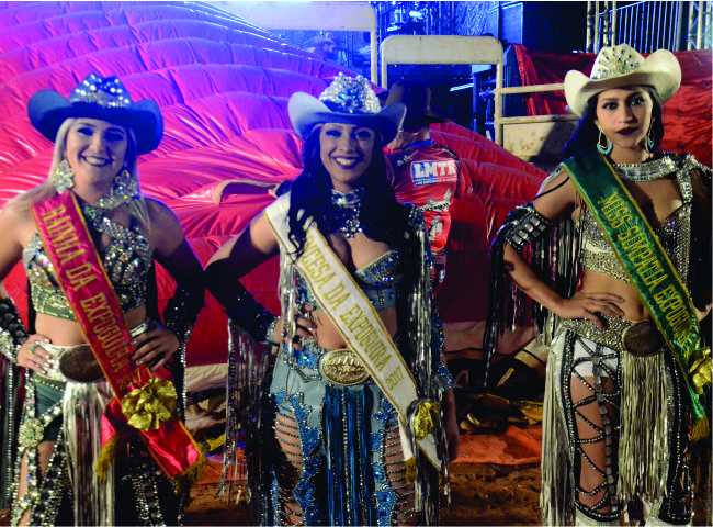 Garotas Expoguira. Foto: Marco Aur&eacute;lio/GazetaMT