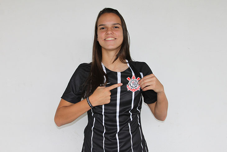 Natural de Rondonópolis (MT), Ana Vitória está no Corinthians desde o último ano, quando chegou ainda aos 16 anos. (Foto: divulgação)