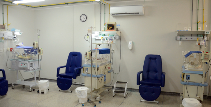 UTI Neonatal . Foto - Luan Dourado/Gazeta