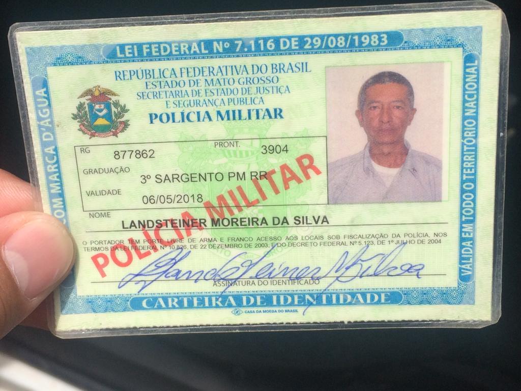 Landsteiner Moreira da Silva, era sargento da reserva e j&aacute; trabalhou no 3&ordm; Batalh&atilde;o, unidade do Bairro CPA. (Foto: divulga&ccedil;&atilde;o)