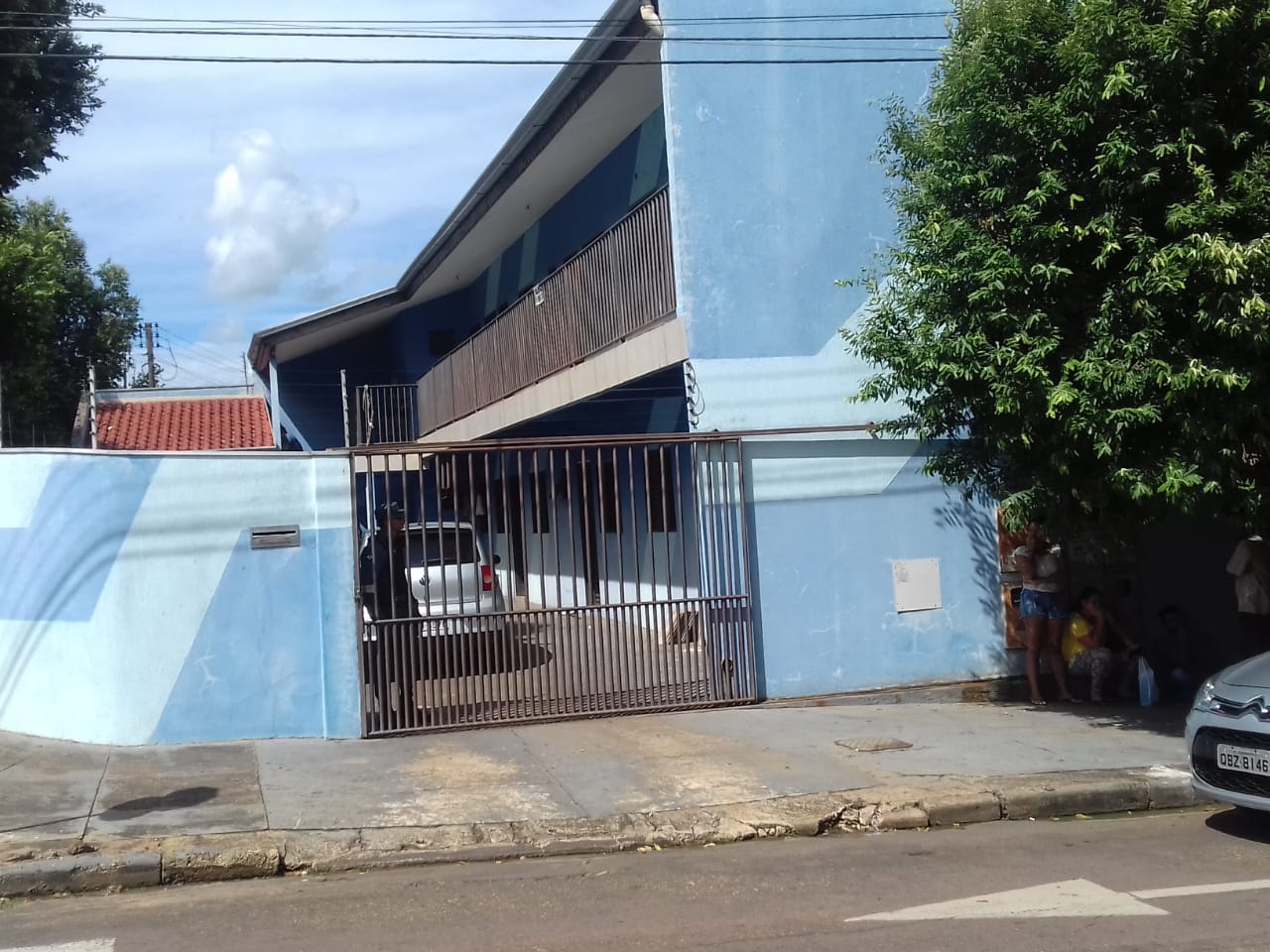 Local onde Fernanda foi assassinada. (Foto: rede social)