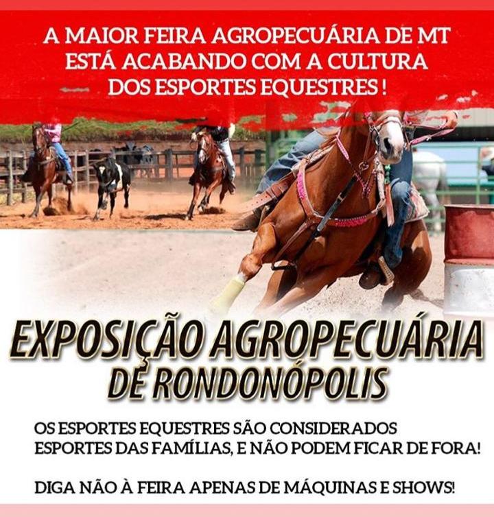 Exposul n&atilde;o ter&aacute; o Esporte Equestre na programa&ccedil;&atilde;o. Foto: Reprodu&ccedil;&atilde;o IG