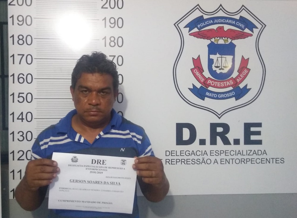 Gerson Soares da Silva, 45. (Foto: divulga&ccedil;&atilde;o PJC/MT)