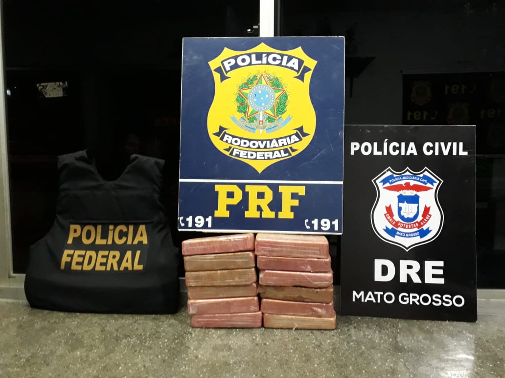 Droga apreendida durante a opera&ccedil;&atilde;o integrada. (Foto: divulga&ccedil;&atilde;o PJC/MT)