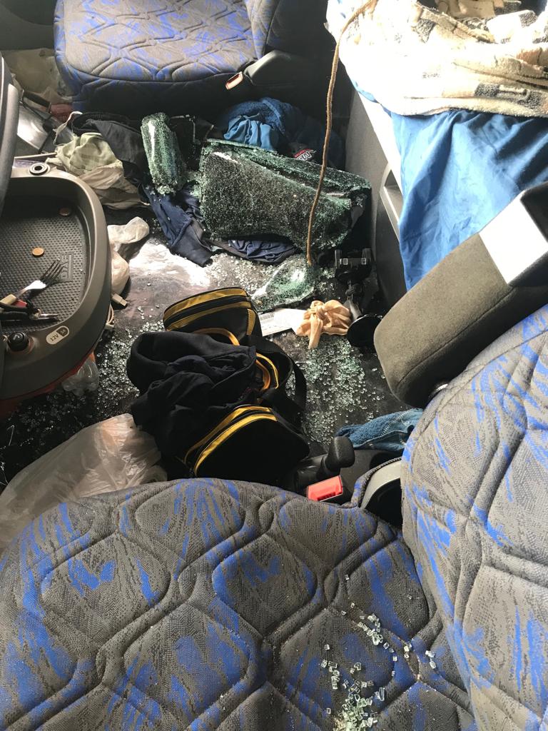 Motoristas foram rendidos em um posto de combust&iacute;veis. Foto: GazetaMT