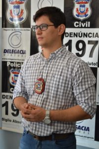 Delegado da Derf em Rondonópolis. Foto: Divulgação