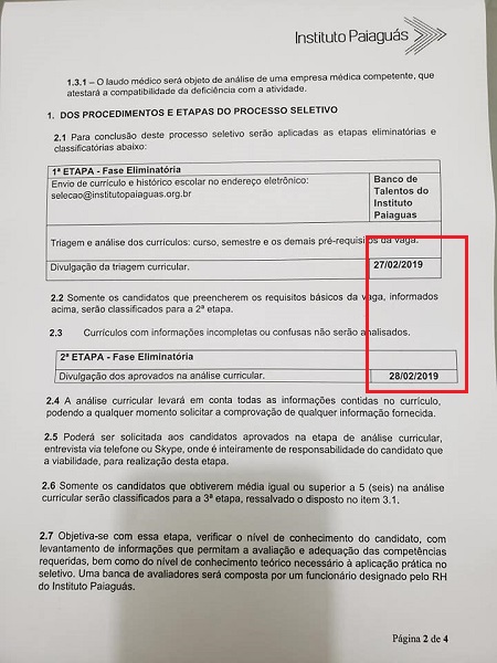 Datas consecutivas das etapas contrariam interesse público, defendem Câmara e MP. Foto: Reprodução