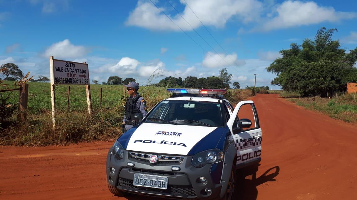 A For&ccedil;a T&aacute;tica faz o patrulhamento dessas regi&otilde;es, assim como a viatura da &aacute;rea. (Foto: divulga&ccedil;&atilde;o PM/MT)