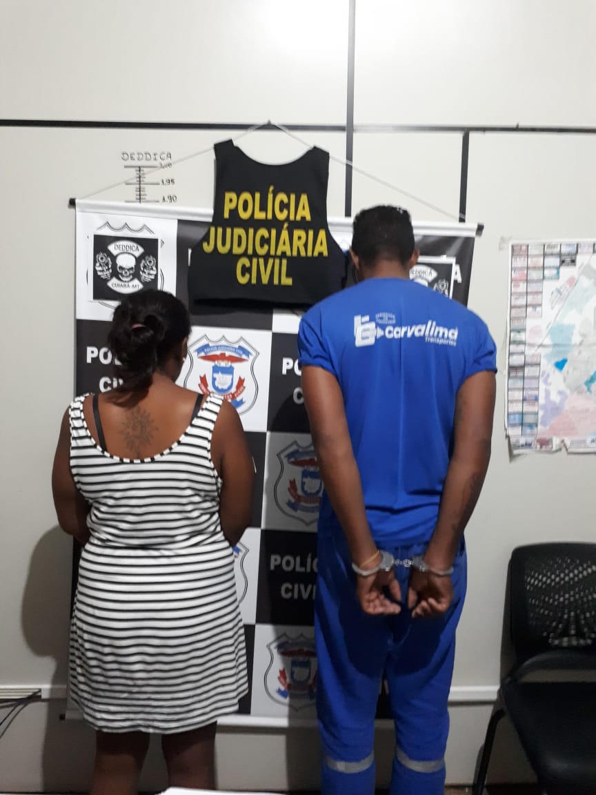 Os suspeitos foram autuados em flagrante pelo crime de tortura. (Foto: divulga&ccedil;&atilde;o PJC/MT)