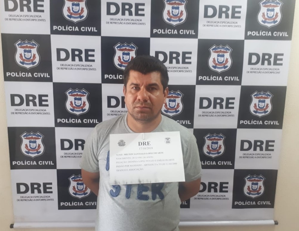 Milton Santiago Lopez Duarte, 36. (Foto: divulga&ccedil;&atilde;o PJC/MT)
