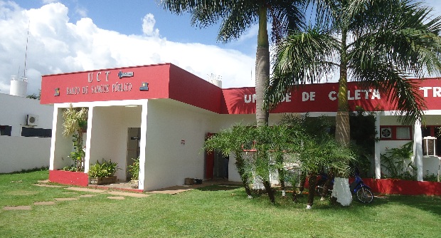 Unidade de Coleta e Transfus&atilde;o (UCT) de Rondon&oacute;polis. (Foto: GazetaMT)