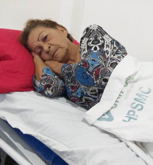 Martinha, 63 ainda aguarda a realiza&ccedil;&atilde;o da cirurgia vascular. (Foto: arquivo pessoal)