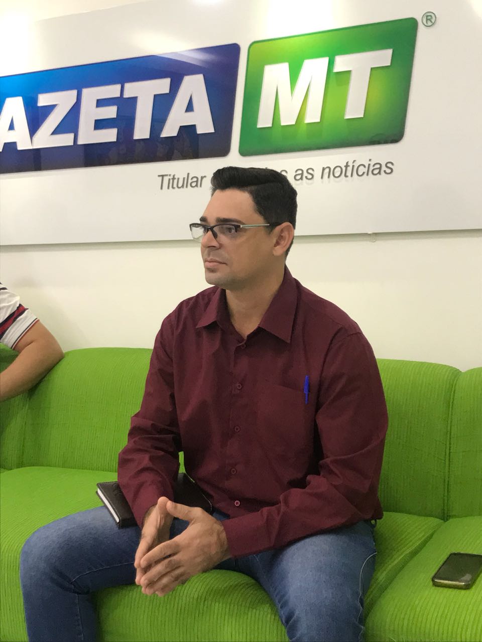 Candidato ao cargo de deputado estadual pelo Partido Republicano Brasileiro. Foto: GazetaMT 