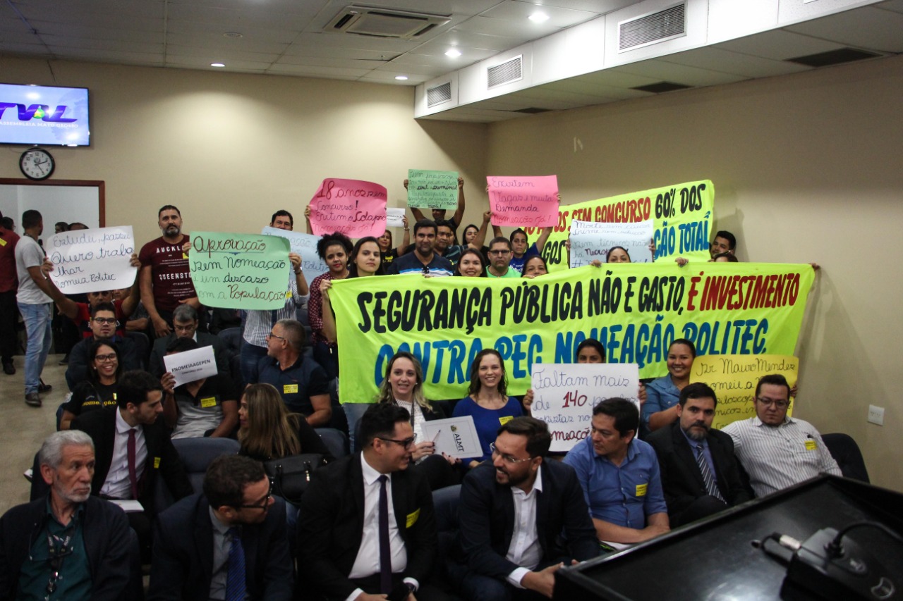 Aprovados participaram em peso da audi&ecirc;ncia p&uacute;blica. (Foto: divulga&ccedil;&atilde;o)