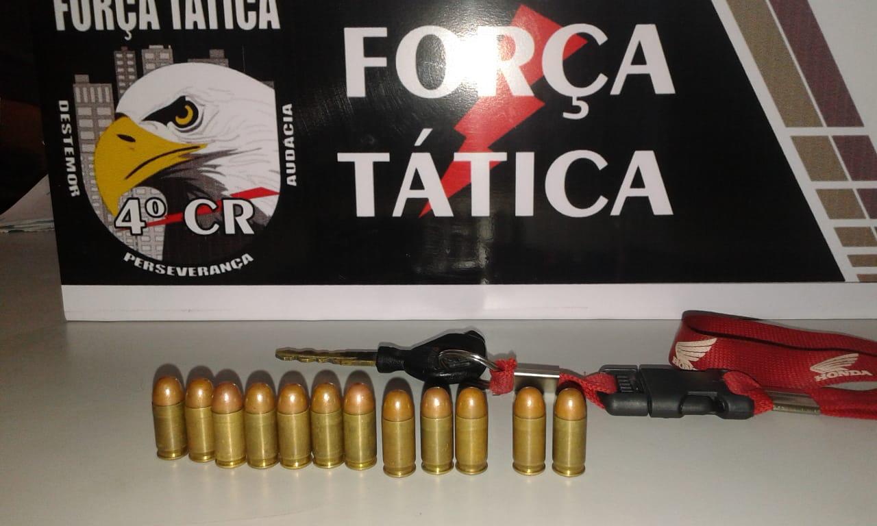 Muni&ccedil;&otilde;es apreendidas pela Pol&iacute;cia Militar. (Foto: divulga&ccedil;&atilde;o PM/MT)