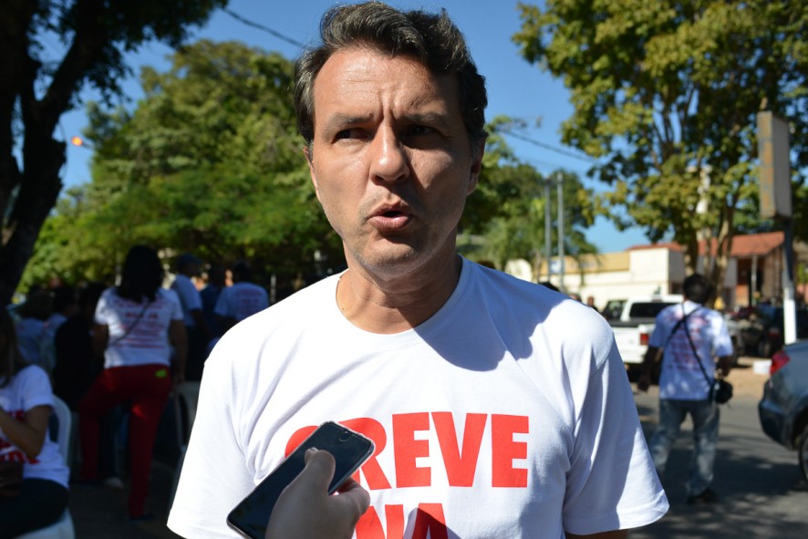 O presidente do Sisma, Oscarlino Alves, que entrou com um dos mandados de seguran&ccedil;a