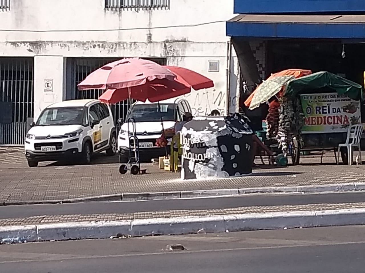 A Est&aacute;tua se encontrava na regi&atilde;o central, nas proximidades da Prainha, h&aacute; quase 30 anos. Foto: Sabryna Carvalho