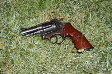 Arma utilizada no crime (Foto: site Paranatinga News)