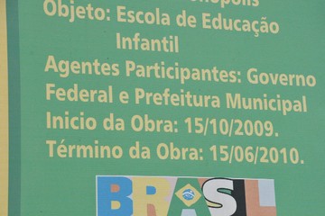 placa creche