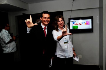 O casal petista L&uacute;dio e Ana Regina - Foto: Reprodu&ccedil;&atilde;o/Facebook