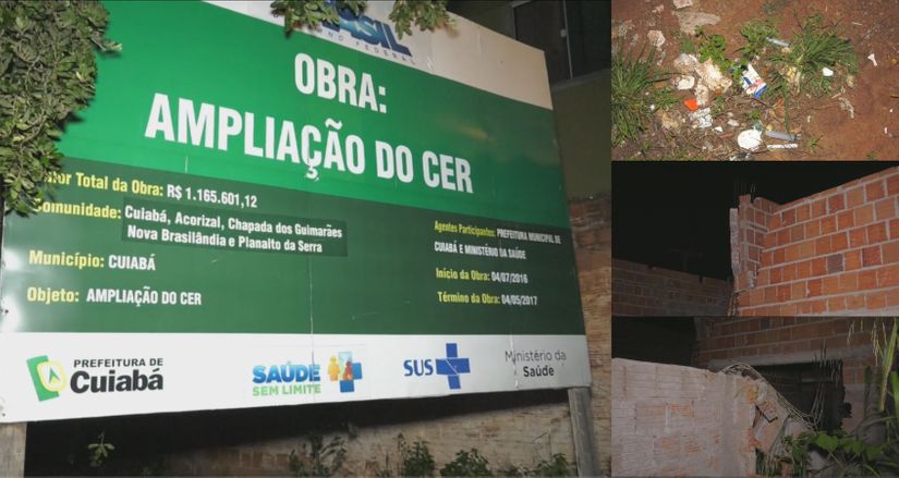 Obra de Centro de Reabilitação segue parada e atraso na entrega se arrasta por quase três anos