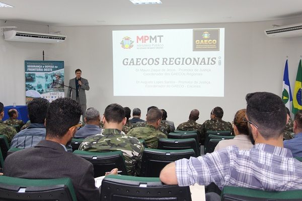 Gaeco debate segurança e defesa na fronteira Oeste de Mato Grosso
