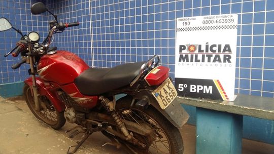 PM localiza veículo furtado no Centro de Rondonópolis
