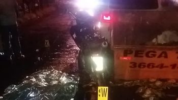 Motociclista morre após perde controle e atingir caçamba de lixo na Capital 