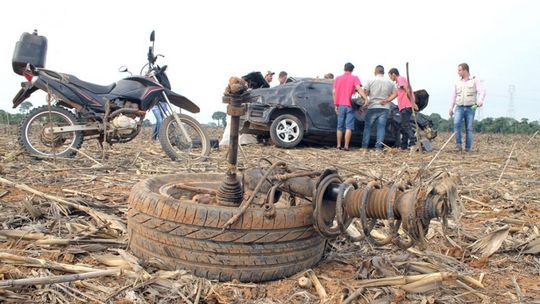 Empresário morre após perder controle da direção de veículo e capotar carro na MT-140