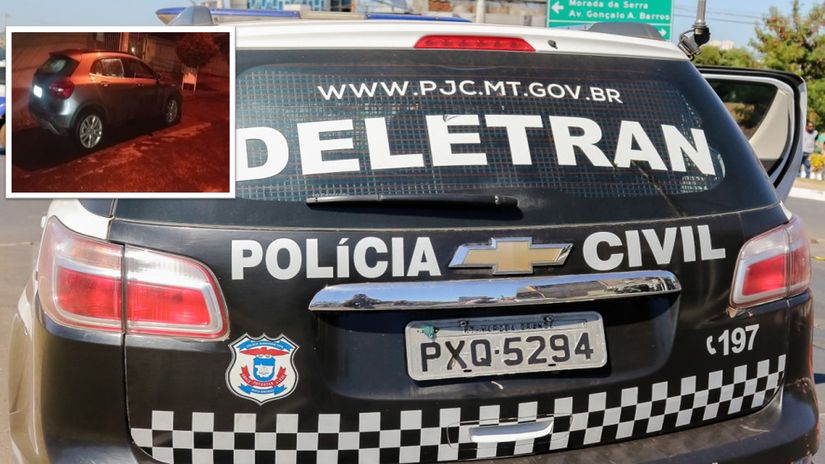 Motorista sem habilitação atropela gari em avenida de Cuiabá 