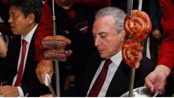 Ideia de Cidinho levou -e afundou- Temer em churrascaria