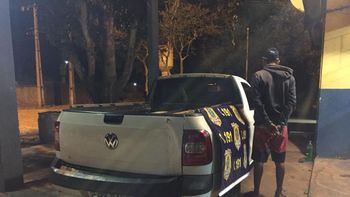 Jovem é preso pela PRF na BR-163 com picape roubada