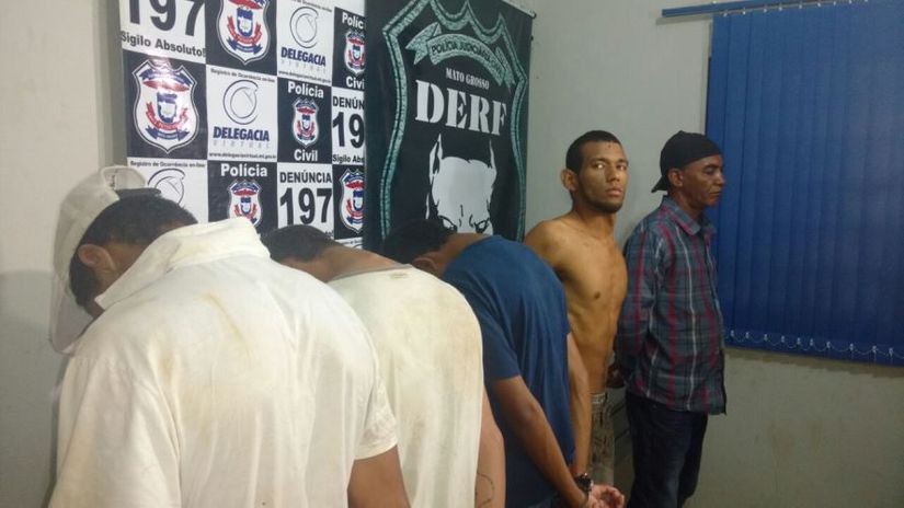Quadrilha acusada de latrocínio contra idoso é detida pela Derf em Rondonópolis