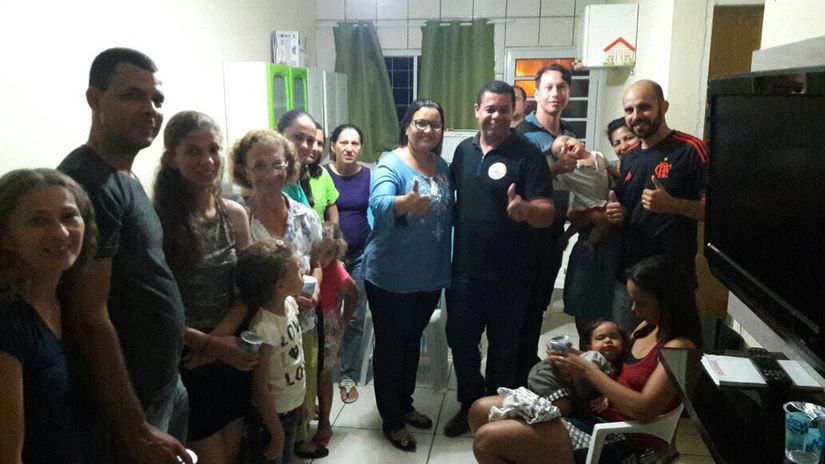Gilbert Regis inicia visita a empresários e famílias tradicionais da cidade