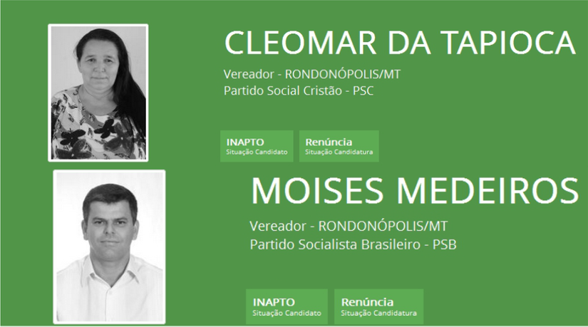 Dois candidatos a vereador pulam do barco já no início da corrida eleitoral