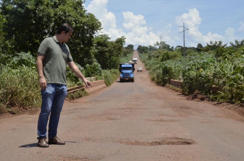 Thiago Silva cobra melhorias para o Anel viário de Rondonópolis 
