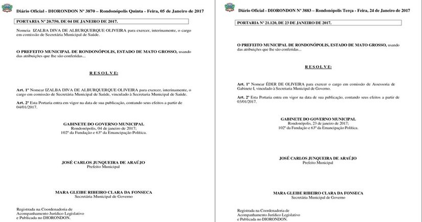 Supostamente Pátio pratica nepotismo em nomeação de cargos em comissão