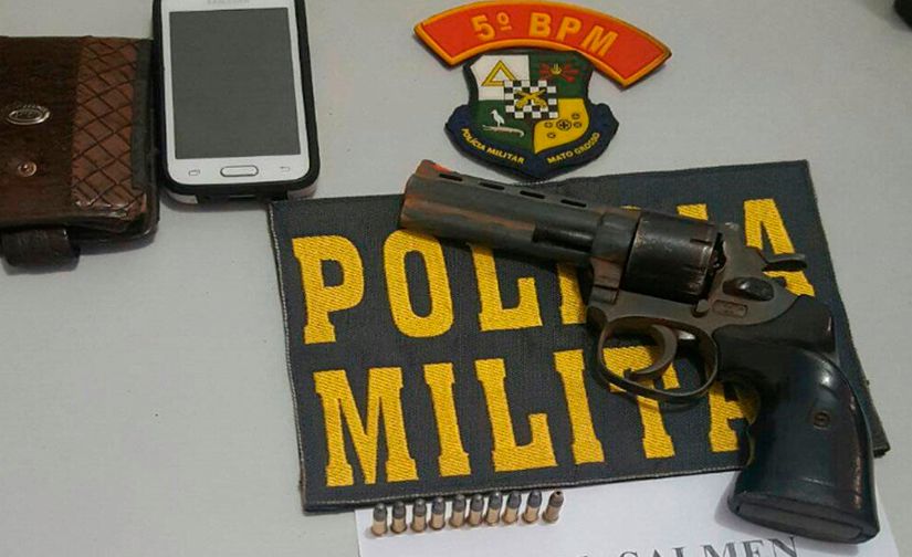Polícia Militar prende dupla suspeita de assaltos na região Salmen