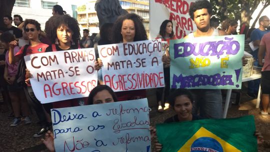 Greve Geral: Ato político contra a Reforma da Previdência 