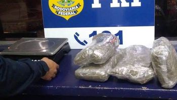 PRF apreende menor com cerce de 3 kg de maconha