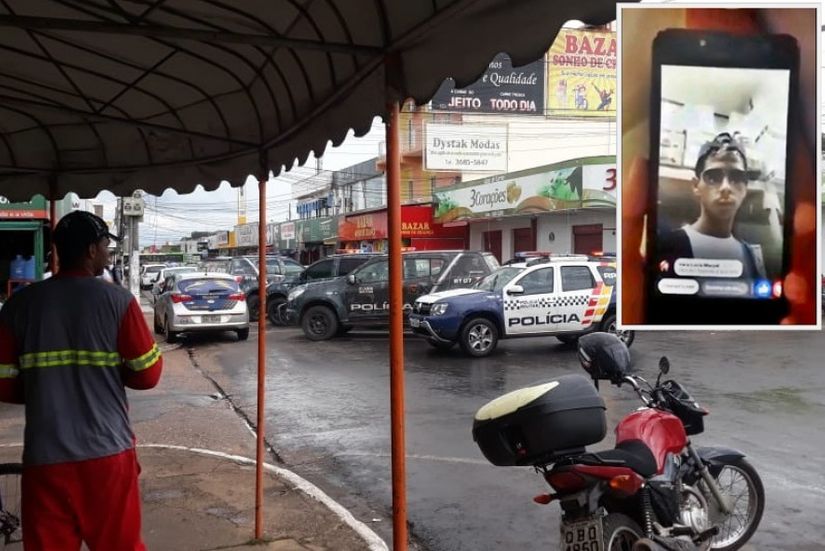 Criminosos invadem loja, fazem funcionários refém e transmitem crime pelo Facebook