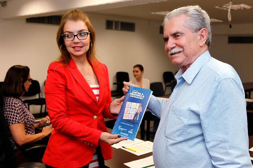 Tribunal de Contas pode firmar parceria com a Fecomercio para campanha de contra pirataria