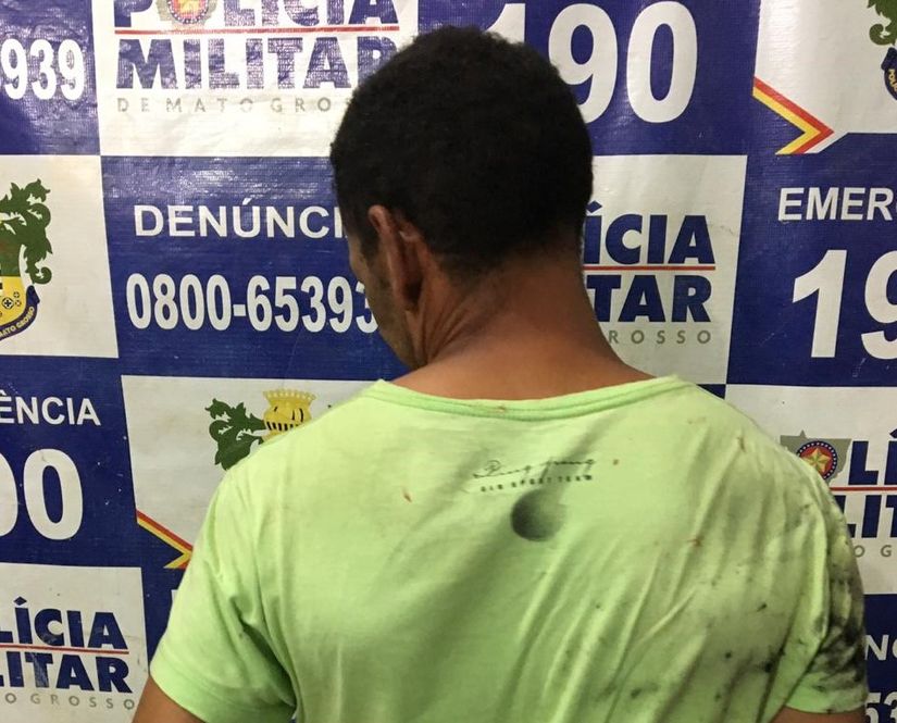 PM resgata mulher após ser espancada pelo marido em Rondonópolis 