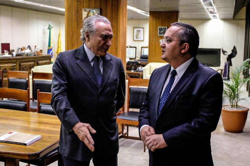 Governador Pedro Taques se reúne com Michel Temer para discutir Auxílio